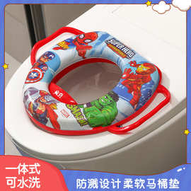 外贸热销儿童有柄马桶座便器 婴儿马桶坐便器 厕所坐便器