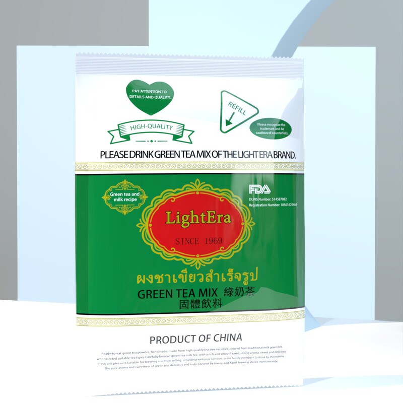 Thai-style tea, black tea, green tea, original Thai milk tea, commercial lemon tea, tea powder, bagged milk tea shop packaging