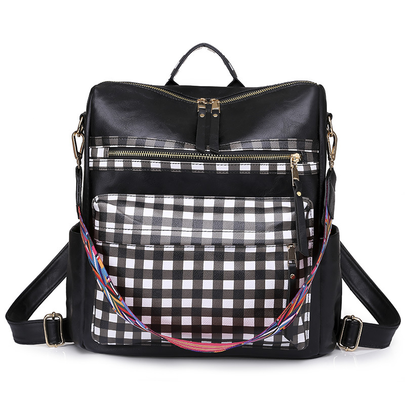Plaid Daily Women's Backpack display picture 1