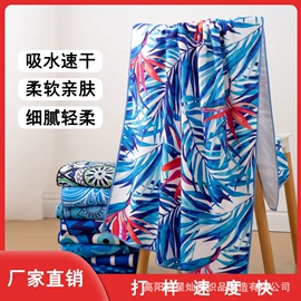 浴巾、沙滩巾;连帽浴巾;运动巾