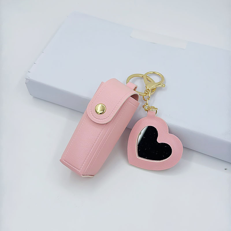 Bolsa de lápiz labial portátil llavero bolso de maquillaje portátil bolso de regalo bolso de cambio bolso de almacenamiento mini lápiz labial colgante