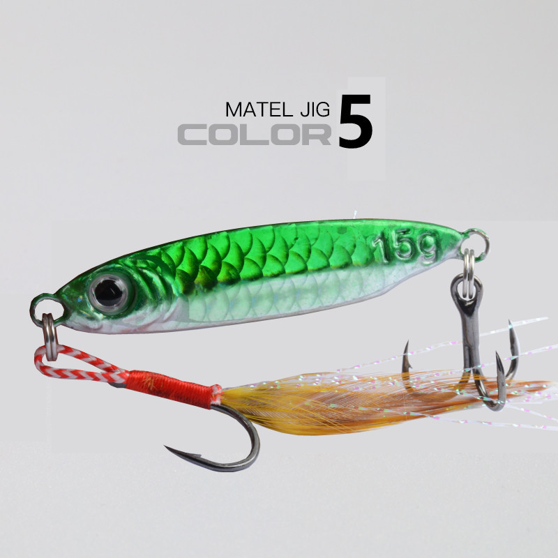 Cuchillo azul tiro largo capa de agua completa 7G-25G tiro largo Placa de hierro Luya cebo simulación Escala de pescado trucha bajo mandarín Luya