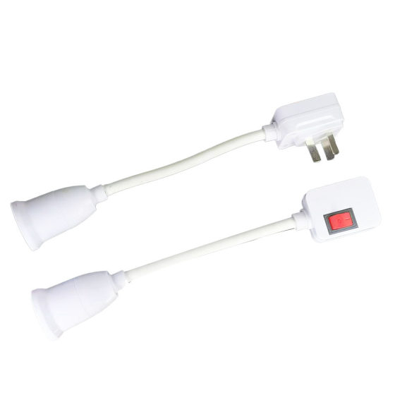 Universal hose lamp holder E27 screw lamp holder rotatable with switch wall plug lamp holder night light special
