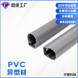 专业厂家加工定制PVC冷顶塑钢异型材ABS冷顶耐腐蚀型材PC高透型材