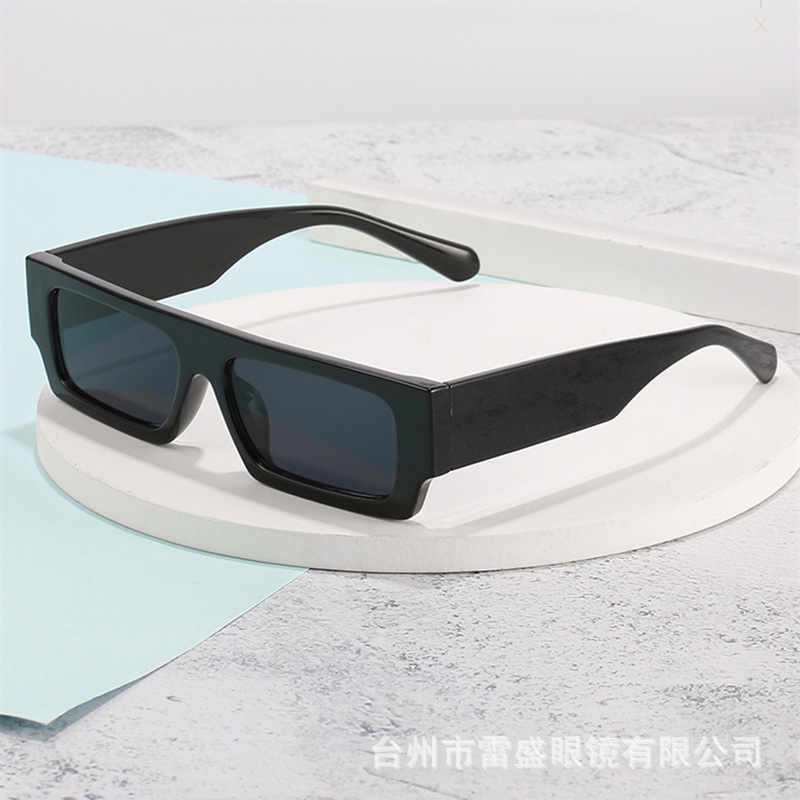 European and American Square Frame Sunglasses, Simple Square Shape, Personalized Flat-Top Glasses, Factory Direct Sales, Colorful Sunglasses Wholesale, Uv400 European and American Square Frame Sunglasses, Simple Square Shape, Personalized Flat-Top Glasses, Factory Direct Sales, Colorful Sunglasses Wholesale, Uv400