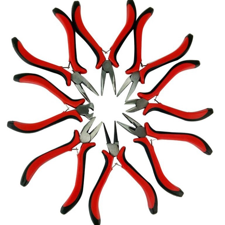 Acero al carbono de forja mini alicates puntiagudos alicates peluca alicates mini Alicates de joyería mini alicates