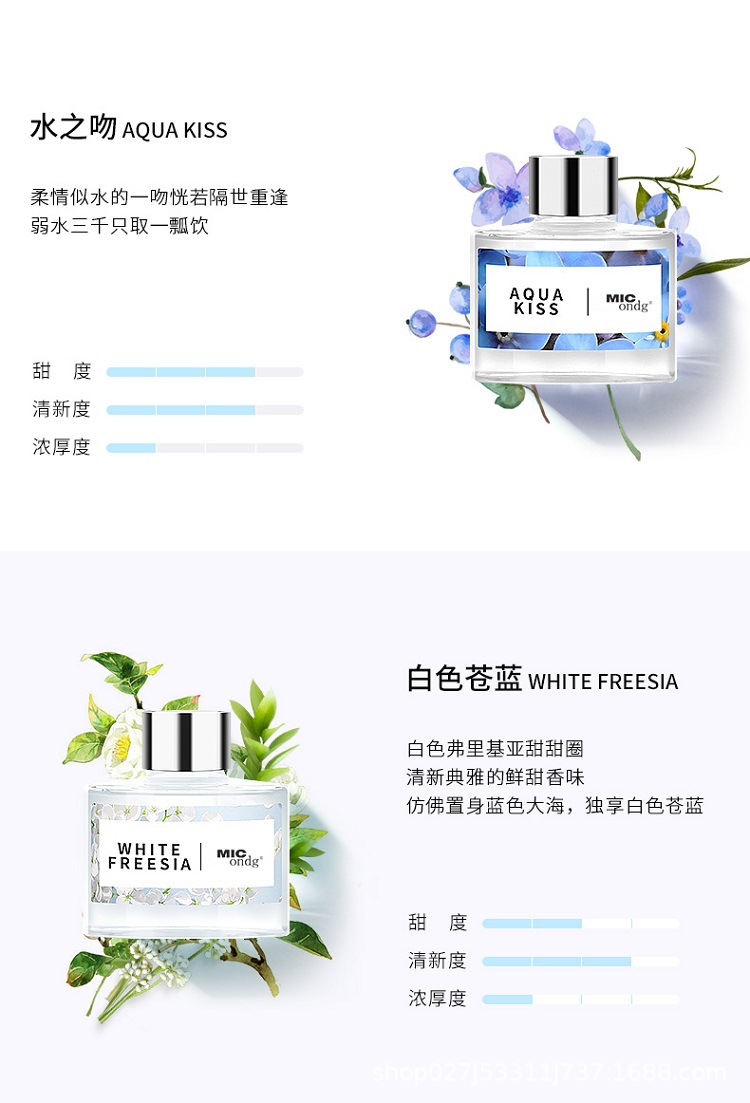 Korean Car Air Freshener Tropical Red Fruit Grape Scent Mic Car Ornament Rattan Air Freshener Perfume Essential Oil Dropshipping
