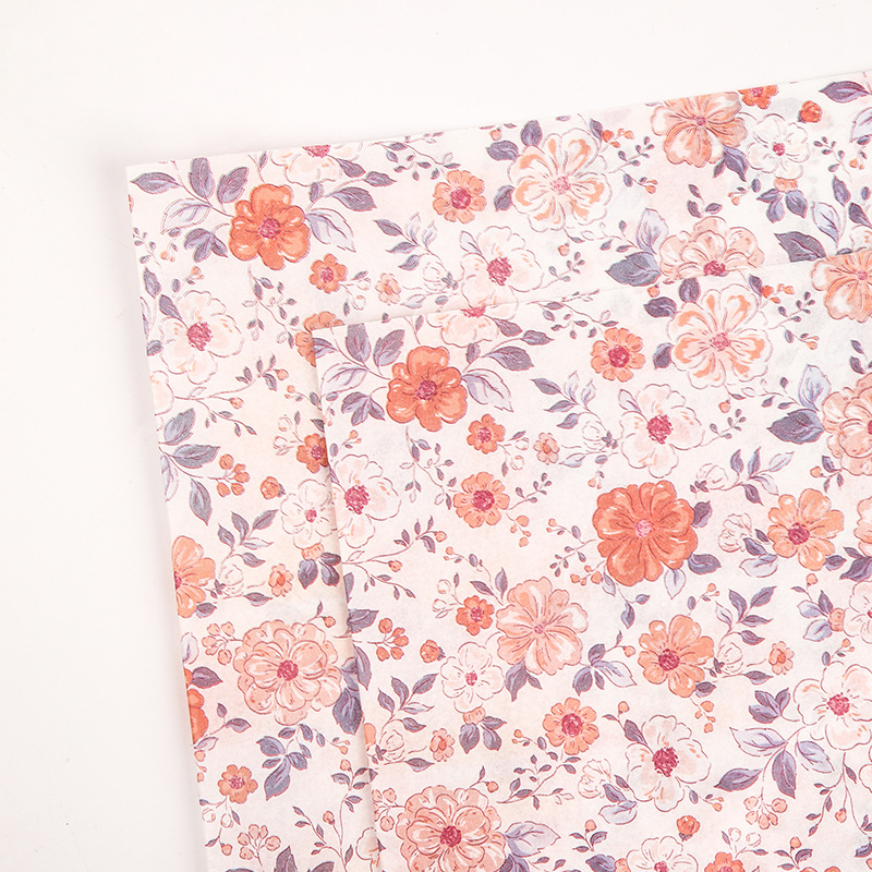 Papel de envolver de papel rosa de Sydney florería ramo de papel de embalaje al por mayor material de embalaje floral paquete de nudo de mariposa papel de flores