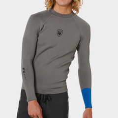 Summer Sun Protection Swim Suit Quick-Drying Diving Suit Men's Long Sleeve Surfing Suit Surfing Top Breathable Water Sports Suit