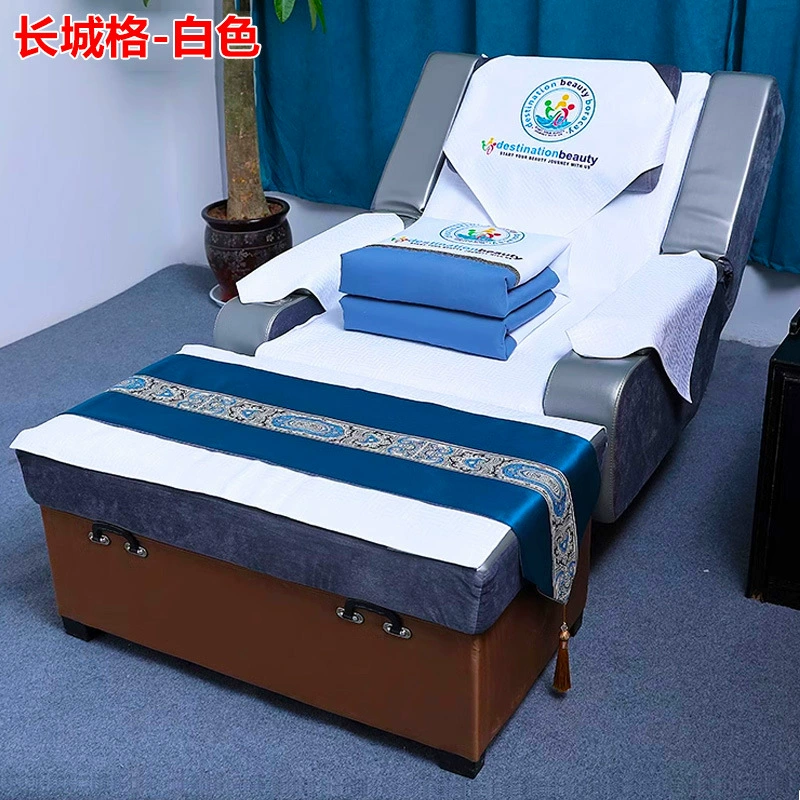 Sofa, non-slip set, massager, sheet, pillow, 4 piece set
