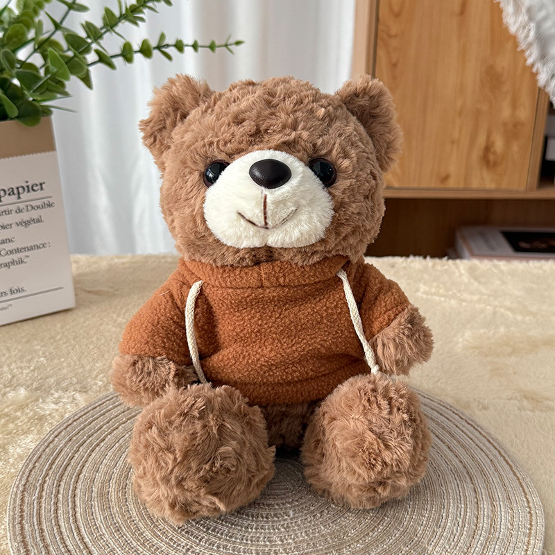 Transfronterizos Teddy Bear muñecas de peluche muñecas de tela regalo de graduación de chicas regalos de eventos logotipo imprimible