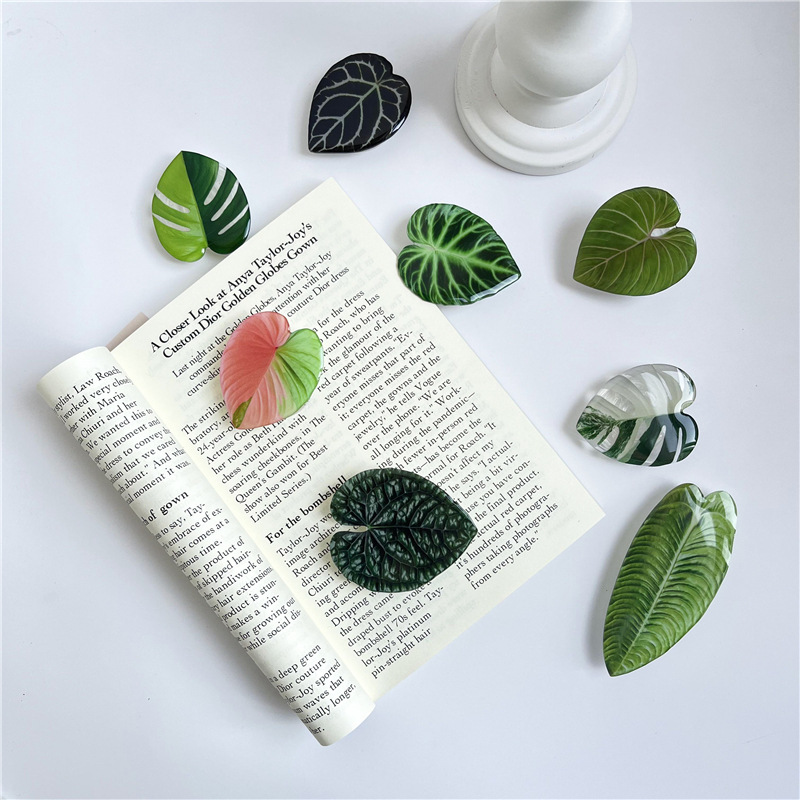 17g Weight Leaves Abs+tpu Classic Style   Mobile Phone Holder