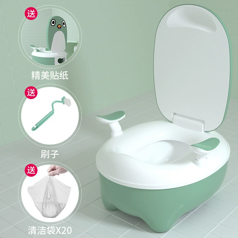 Cute children's toilet for boys for training