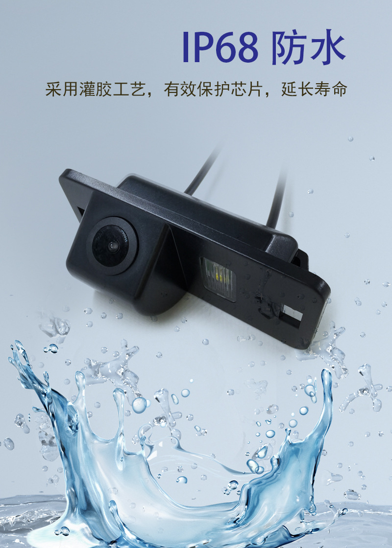 Suitable for BMW dedicated rear view reversing image car reversing camera HD starlight night vision large wide angle