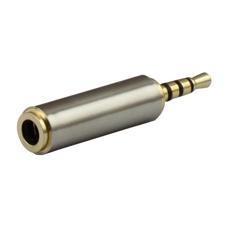 メーカー直販イヤホンオーディオコネクタ2.5mm回転3.5mm 2.5オス回転3.5メス回転ヘッド|undefined