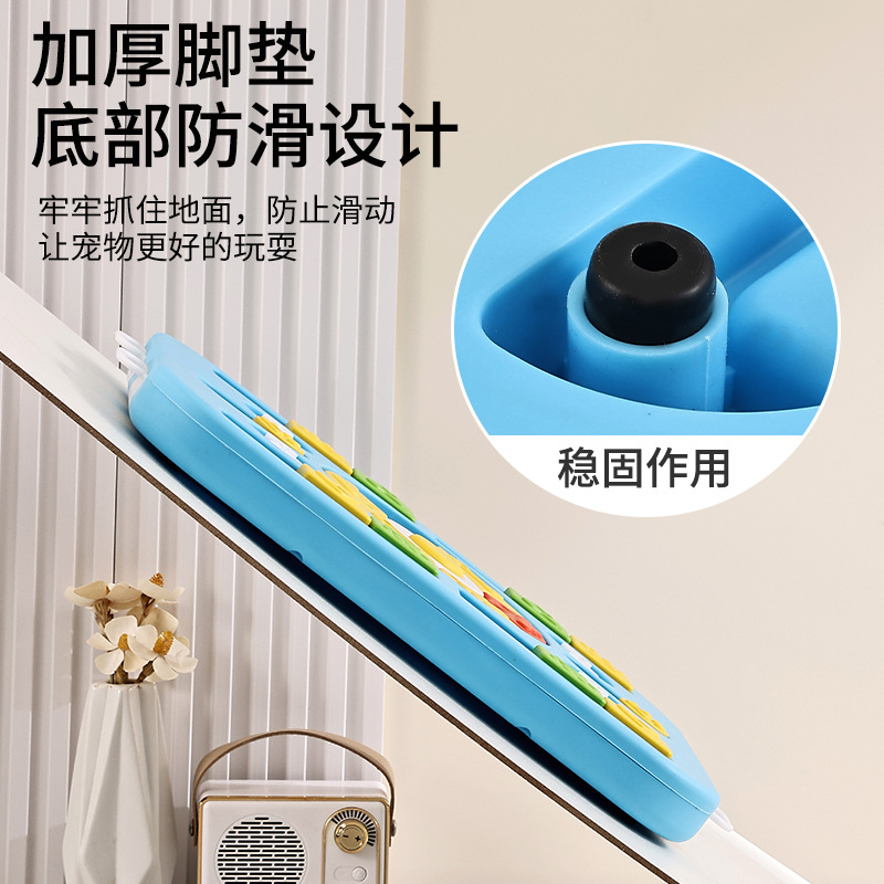 Juguetes para perros juguetes educativos para perros Amazon transfronterizo nuevo plato de comida lenta cuadrado forrajeo suministros para mascotas