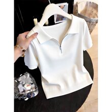 ��9603��ɫpolo�������������֯��Ů2026�ļ���Ƹ�����С������