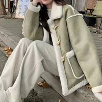 Короткая пуховая куртка для подростков, повышенная утеплённость, bean green или карамель, S–XL