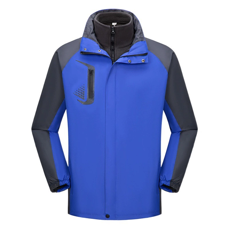 Водонепроницаемая срочная одежда «Три в одном» Индивидуальная Съемная утолщенная зимняя рабочая одежда на флисовой подкладке Крепление для одежды Экспресс-команды