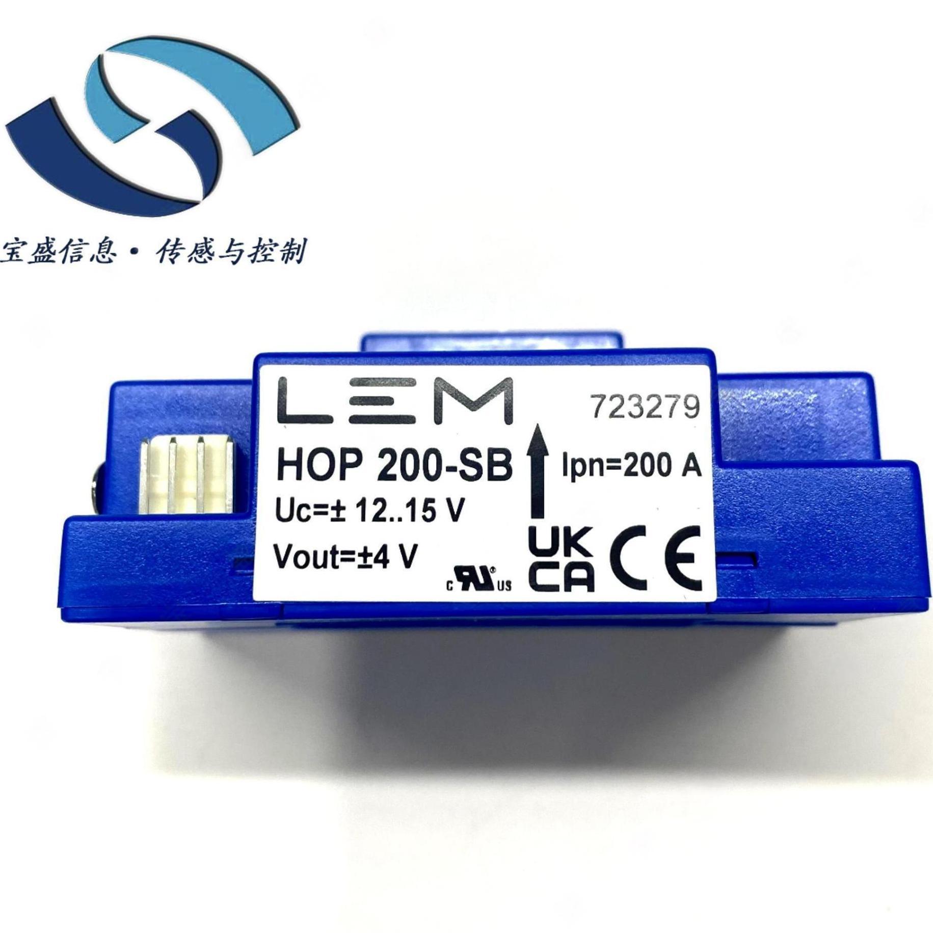 HOP300-SB LEM莱姆 电流传感器 300A 开环霍尔效应