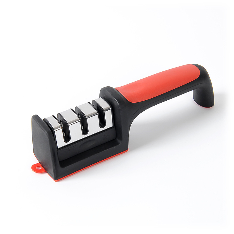 Afilador de cuchillos multifuncional de mano para cuchillos y tijeras nuevo modelo popular venta al por mayor