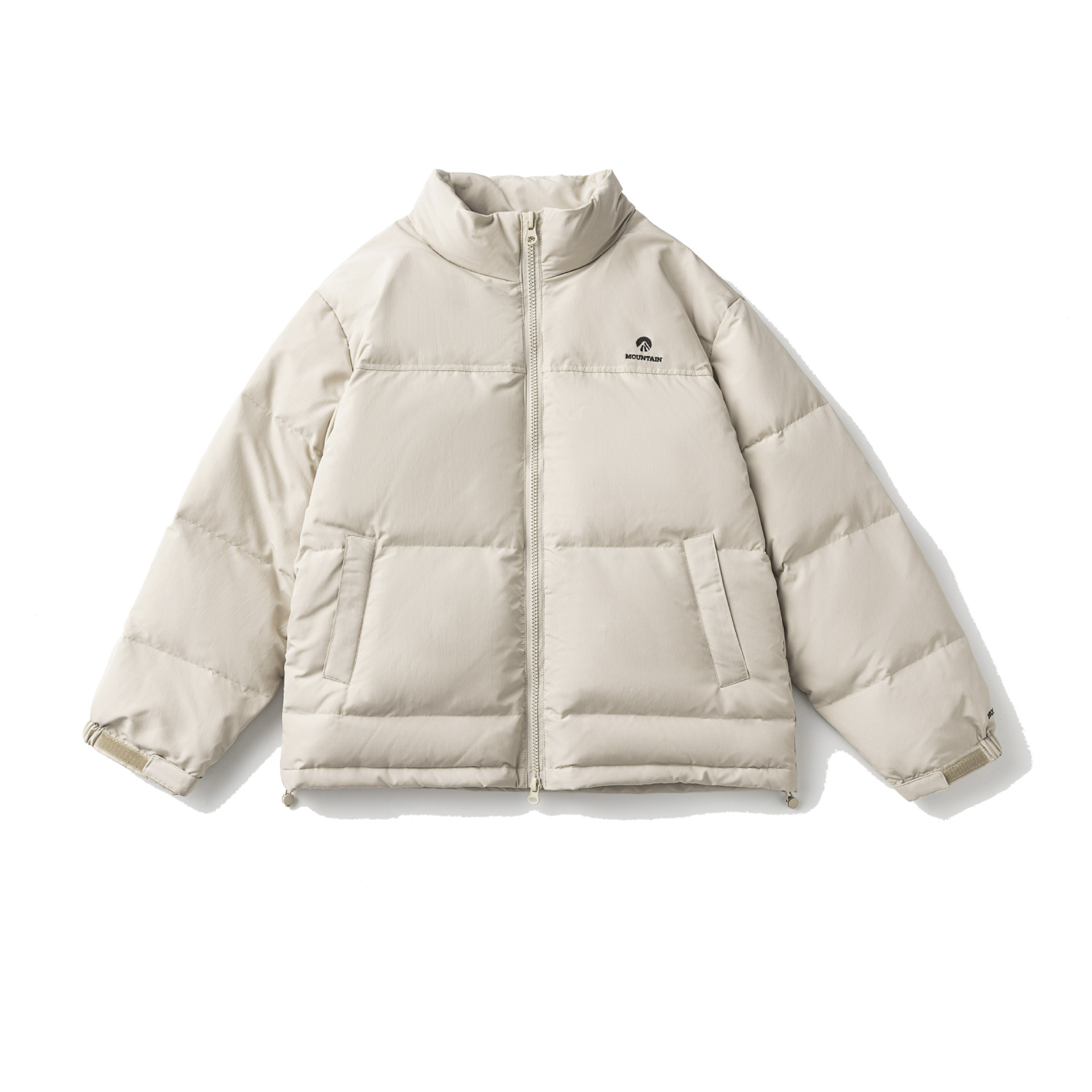 Yidao Vintage Winter Couple Fashion Brand Simple Label Stand Collar Down Jacket Male And Female Student All-match Down Jacket