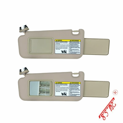 Sun visor left Sun visor rearview mirror