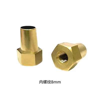 Internal thread M6M8 brass small Power supply, ignition system accessories - m8-internal-thread-small-head-positive-and-negative-pair