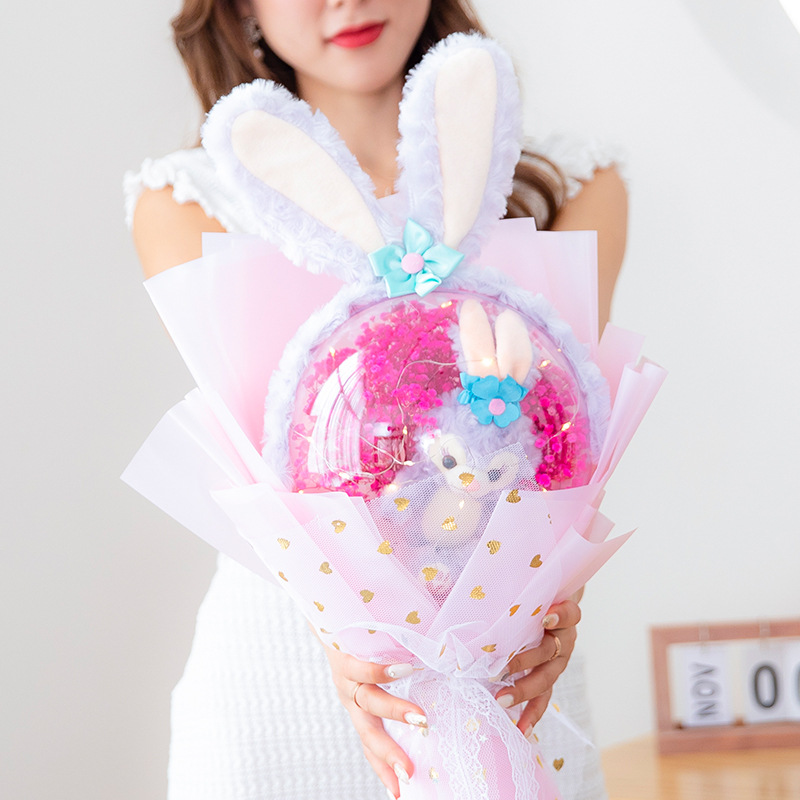 Sanba diosa festival creativo cielo estrellado delu bobo bola eterna ramo seco para niños y niñas regalo de cumpleaños al por mayor