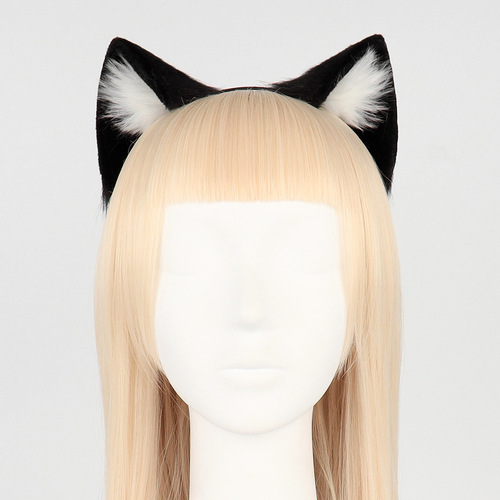 Handmade Japanese animal ear headband cosplay cat ear headband Lolita accessories internet celebrity comic show live broadcast props