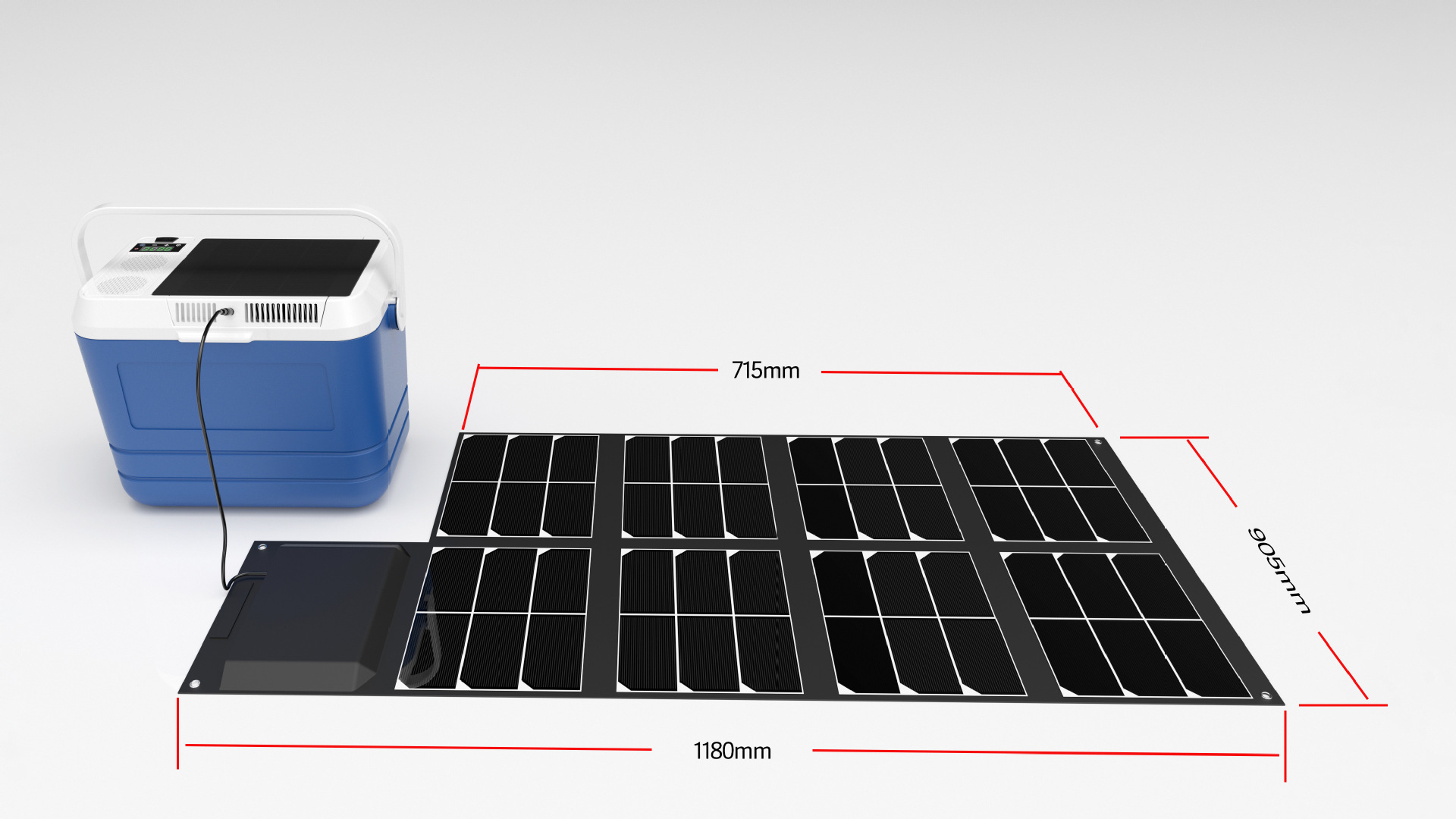 22L Insulated Box with Semiconductor Refrigeration, Suitable for Stalls, Car Use, Home Use, Outdoor Picnics, Keeps Cold and Hot, Portable