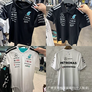 Гоночный автомобиль, футболка polo, форма для отдыха, короткий рукав