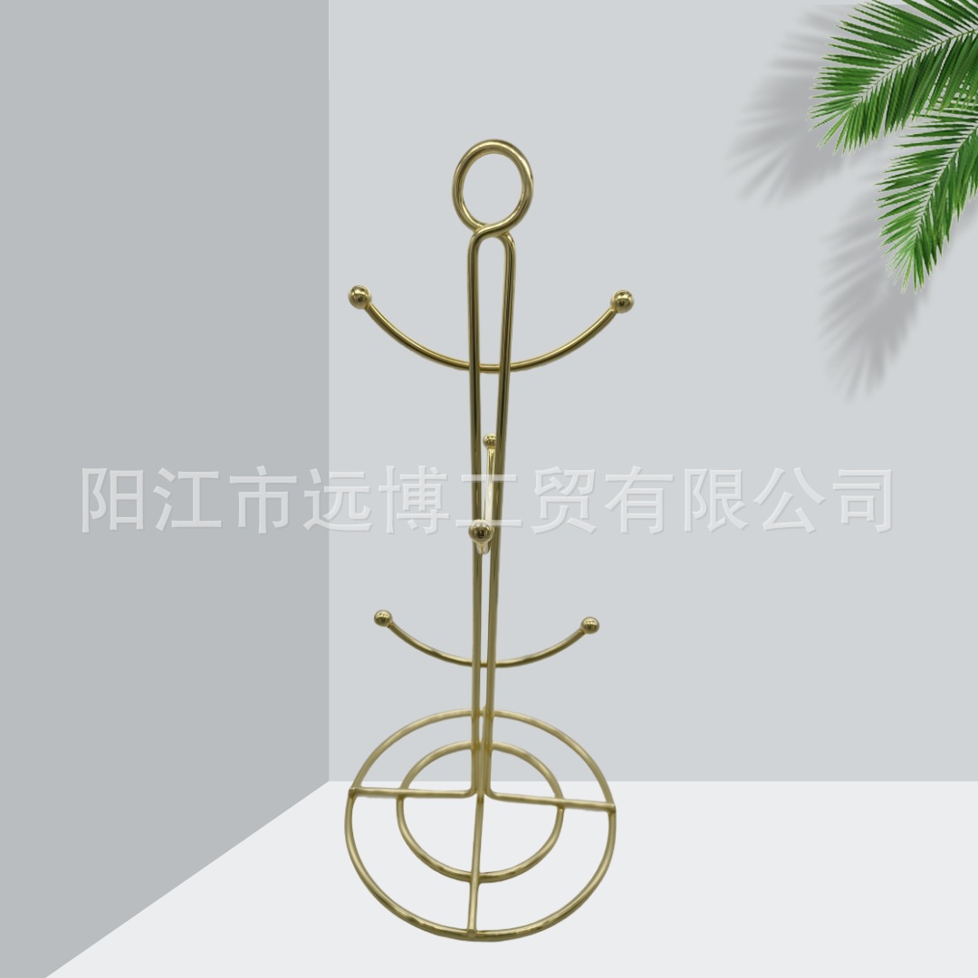 국경을 넘나 드는 높은 차 세트 보관 랙 디스플레이 랙 창조적 인 철 와인 컵 홀더 티 컵 홀더