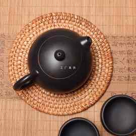 批发云南建水紫陶茶壶纯手工功夫茶具泡茶单壶素壶石瓢壶非紫砂壶