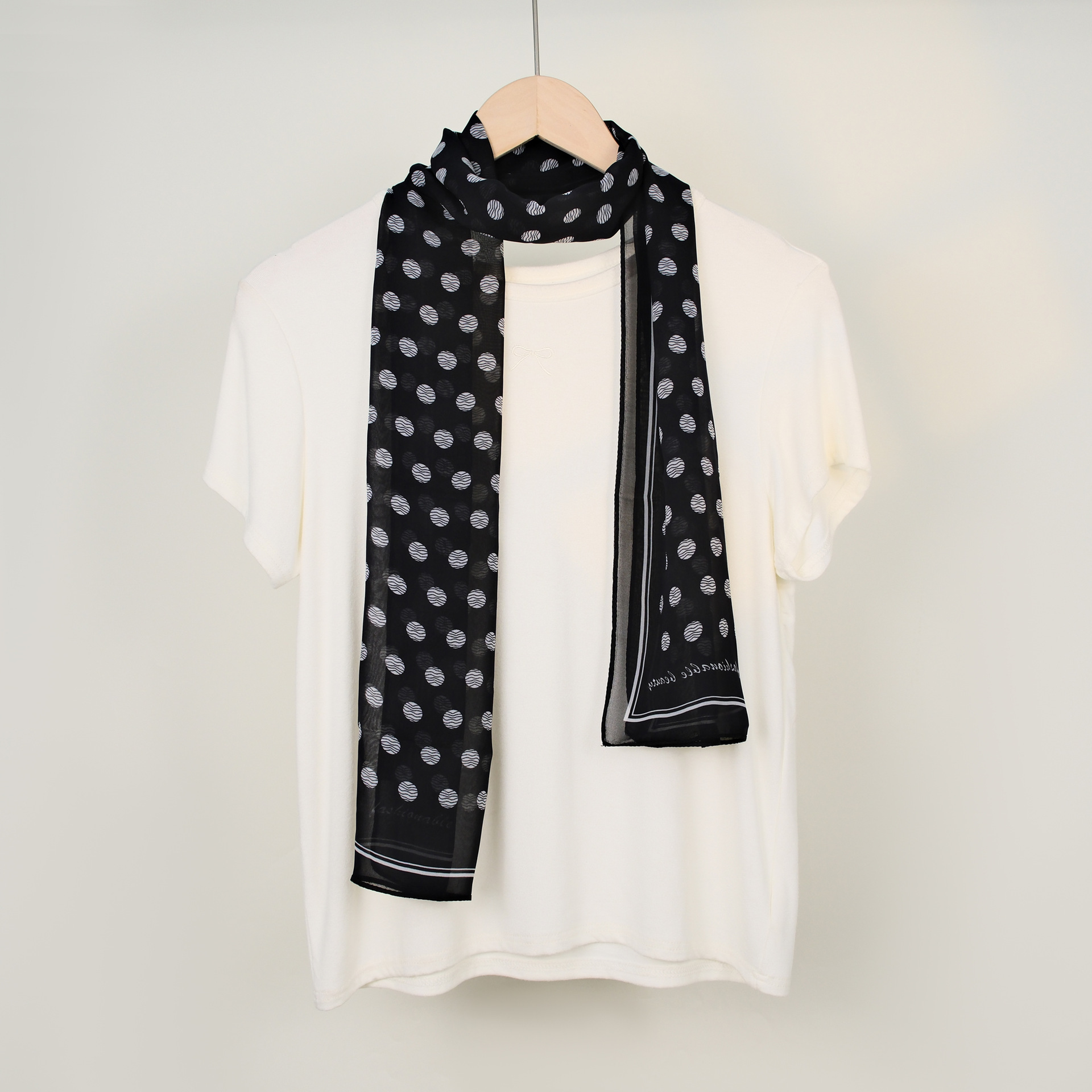 Sciarpa di seta chiffon nuova autunno 2025, leggera e sottile, sciarpa francese, protezione solare, foulard, cintura decorativa_voghion.com