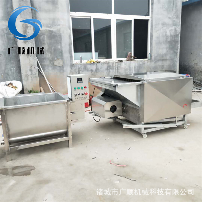 七辊脱毛机  去鸡鸭鹅毛屠宰机械厂家 广顺机械家禽类脱毛机