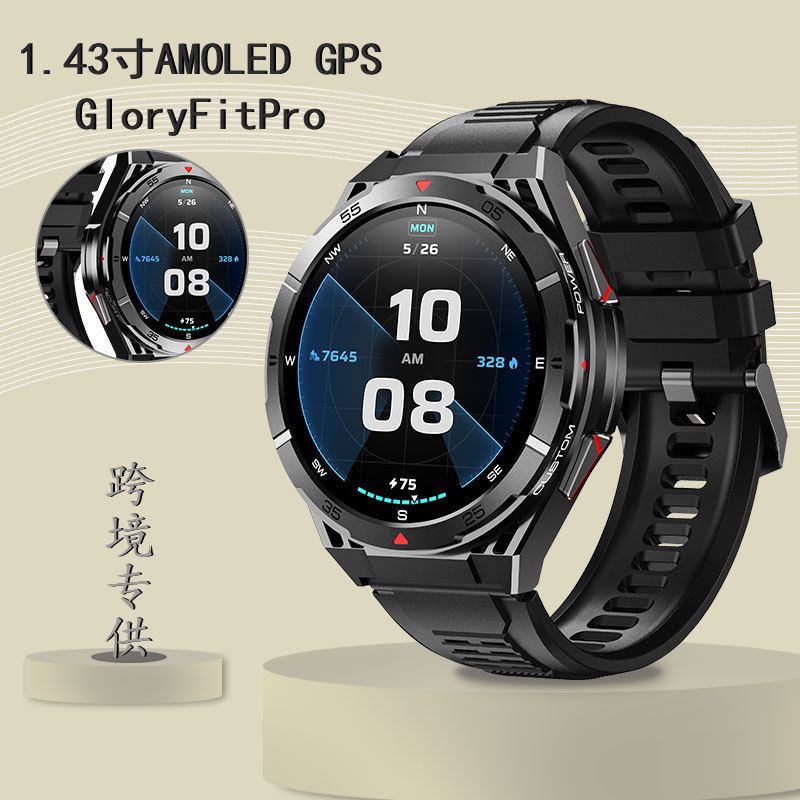 X2 スマートウォッチ Bluetooth 通話 GPS 気圧コンパス心拍数音声アシスタント歩数計アウトドアスポーツブレスレット|undefined
