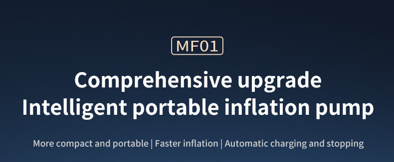 【Mf01】Cross-Border Car Air Pump Wireless Portable Car Sedan Electric Car Tire 12V Inflator