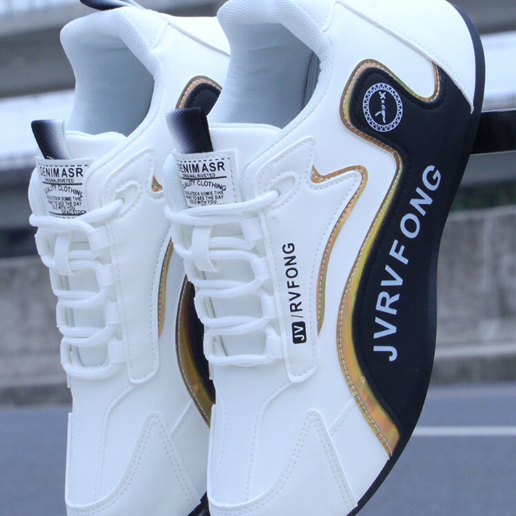 Men's Leather Waterproof Non-Slip Travel Shoes Trendy Versatile Autumn and Winter Men's Sports Casual Shoes Dad Shoes