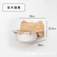 Solid wood cat nest 9