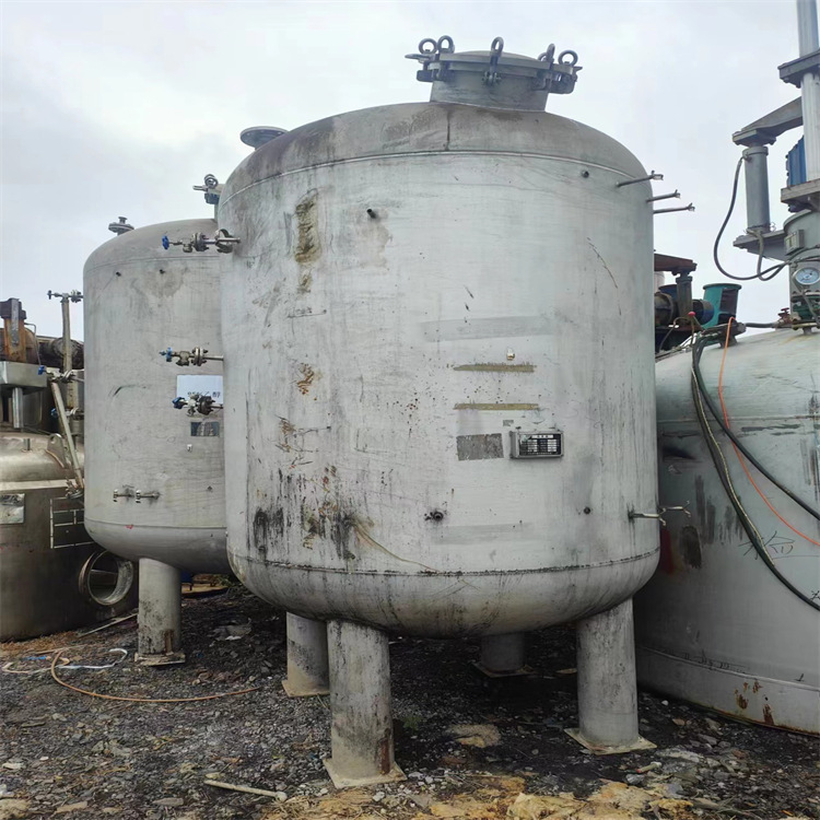 二手不锈钢储罐 工业液体搅拌罐 食品级多功能电加热发酵设备盛源