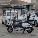 电瓶车防晒摩托车挡风罩新型雨篷可拆卸新款遮包两轮防邮电动包邮