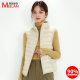 90 velvet women's stand collar waistcoat lightweight down jacket women's Pinghu wholesale plus size thin lightweight winter coat vest