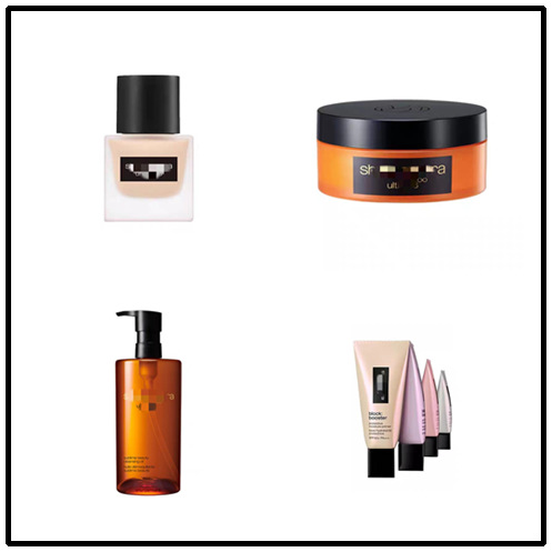 新版植村家方瓶羽纱粉底液35ml 574/684/784琥珀卸妆油隔离乳