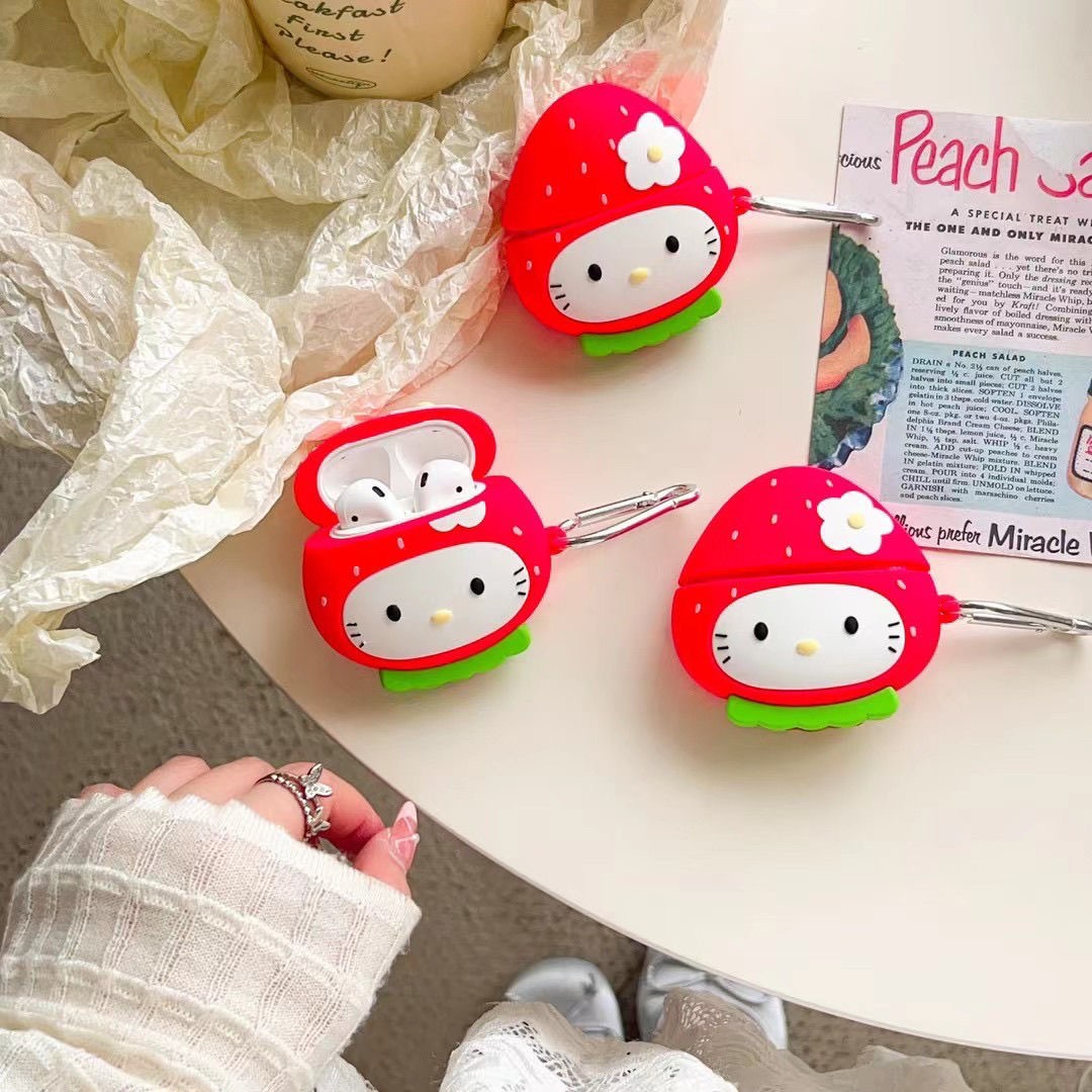 2025 nuevos airpods pro3 Apple auriculares bluetooth 2 / 3 / 4 generación funda de dibujos animados pro2 dibujos animados