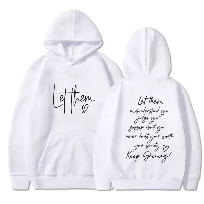 跨境亚马逊eBay独立站男女式加绒上衣字母印花宽松卫衣女Hoodies