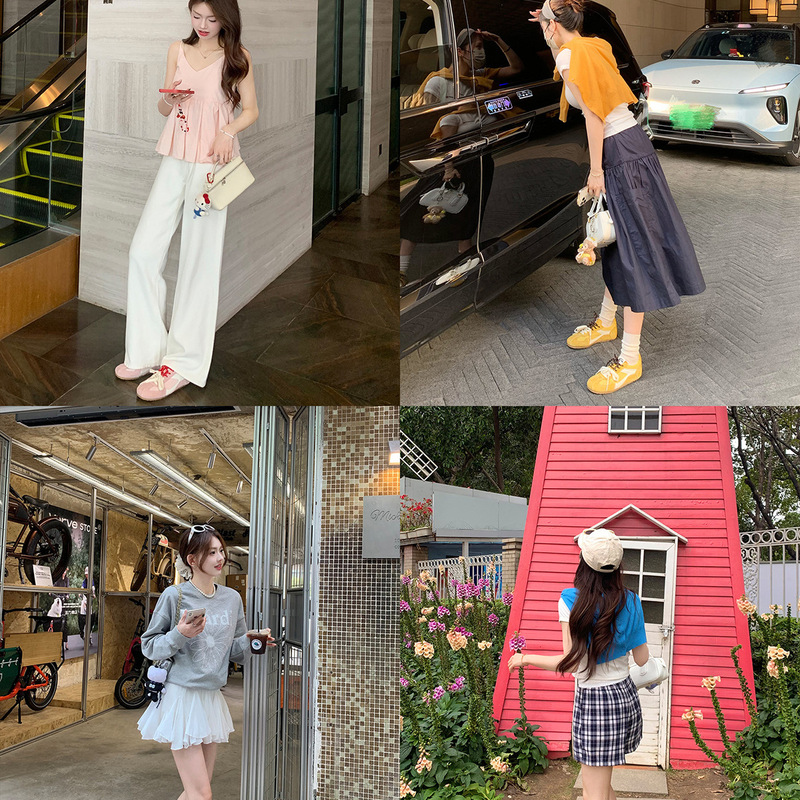牛革バージョン~Grape Mom 5cm高さレトロオシドリ靴紐メッシュ多用途道徳訓練靴レディースカジュアルスポーツシューズ|undefined