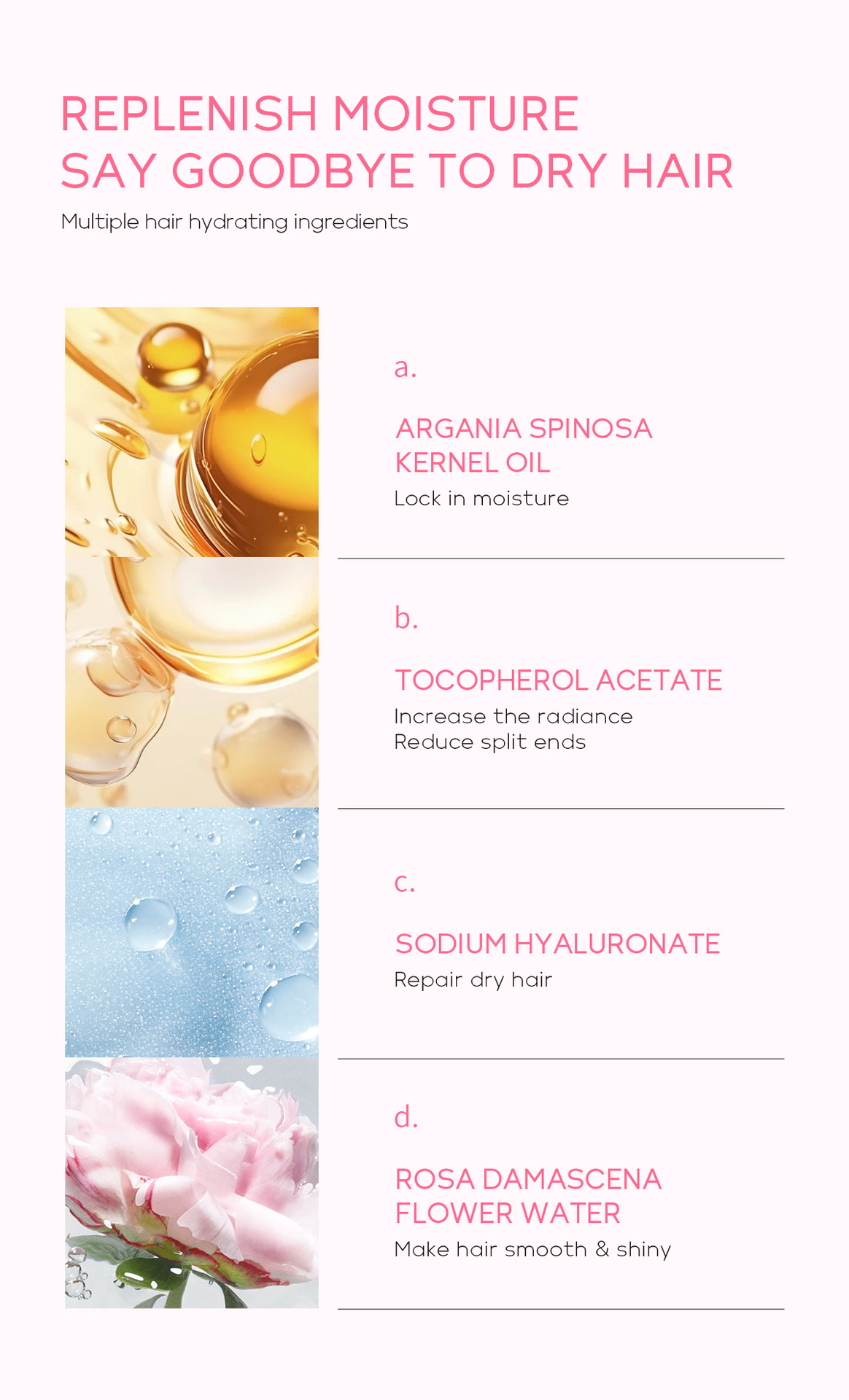 Cross-border LAIKOU Cherry Blossom Conditioner 200ml, smooth, lustrous, Moisturizing and improving frizz, factory in stock wholesale undefined