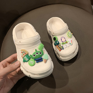 Lovable Baby Children's Cave Shoes Women's Buats Lightyear, 4567 Years Old Children Students Big Children's Sandals and Slippers for Men