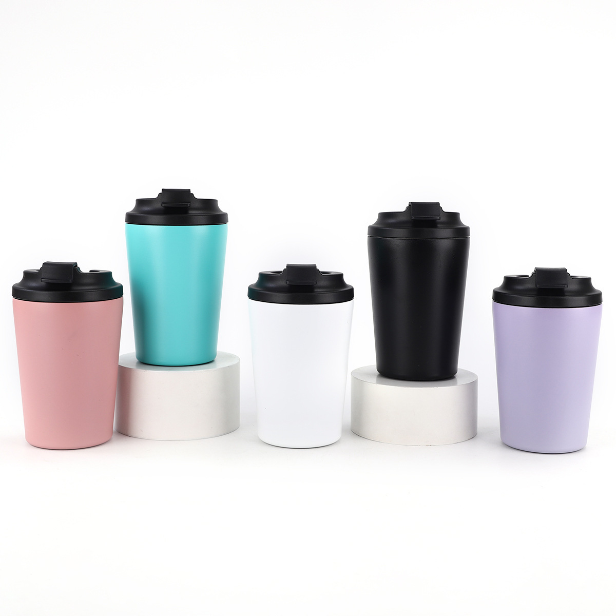 Acero inoxidable transfronterizo taza de café americana taza de agua de moda para automóviles taza de aislamiento de moda taza de regalo de negocios de oficina